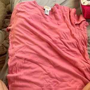 light pink short sleeve vintage tee